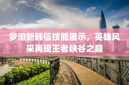 夢淚新韓信技能展示，英雄風采再現(xiàn)王者峽谷之巔