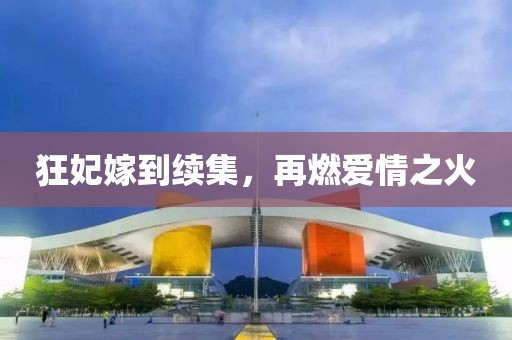 狂妃嫁到續(xù)集，再燃愛情之火