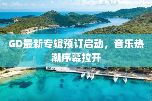 GD最新專輯預(yù)訂啟動，音樂熱潮序幕拉開