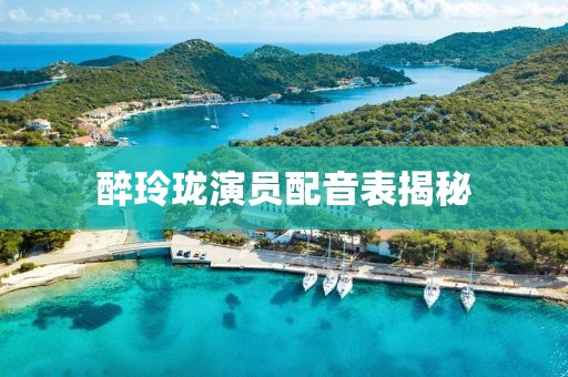 醉玲瓏演員配音表揭秘