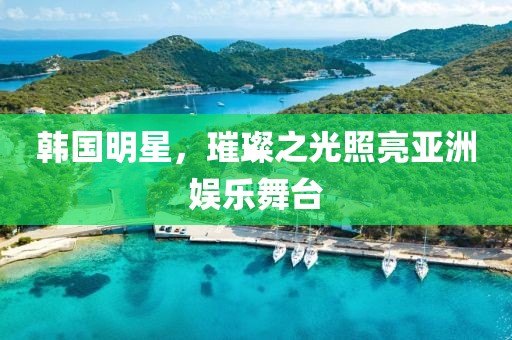 韓國明星，璀璨之光照亮亞洲娛樂舞臺