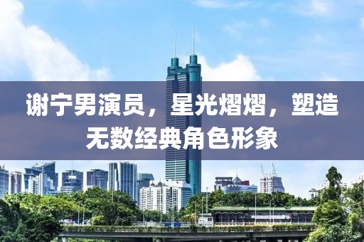 謝寧男演員，星光熠熠，塑造無數(shù)經(jīng)典角色形象