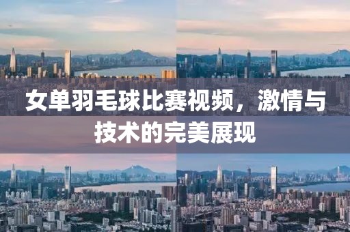 女單羽毛球比賽視頻，激情與技術的完美展現(xiàn)
