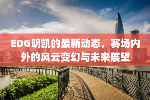 EDG明凱的最新動態(tài)，賽場內外的風云變幻與未來展望