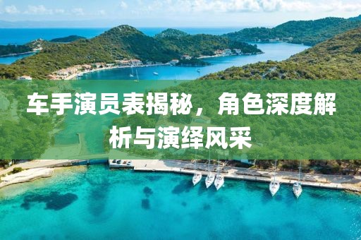 車(chē)手演員表揭秘，角色深度解析與演繹風(fēng)采