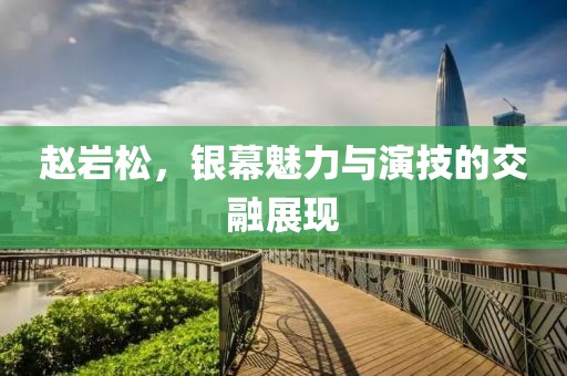趙巖松，銀幕魅力與演技的交融展現(xiàn)