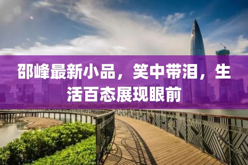 邵峰最新小品，笑中帶淚，生活百態(tài)展現(xiàn)眼前