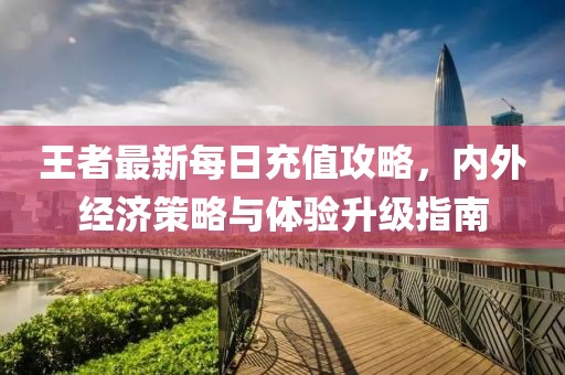 王者最新每日充值攻略，內(nèi)外經(jīng)濟(jì)策略與體驗升級指南