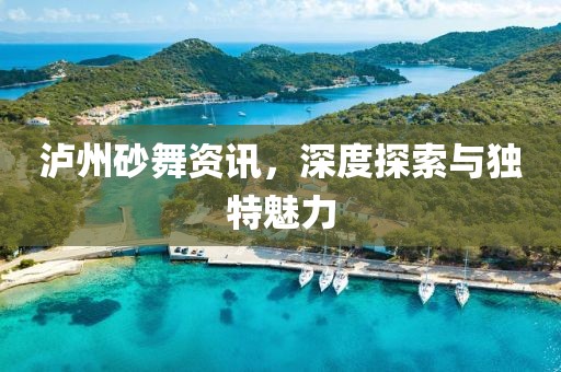 瀘州砂舞資訊，深度探索與獨特魅力