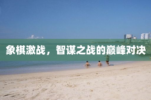 象棋激戰(zhàn)，智謀之戰(zhàn)的巔峰對(duì)決