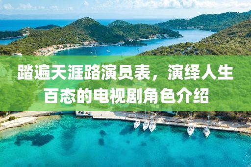 踏遍天涯路演員表，演繹人生百態(tài)的電視劇角色介紹