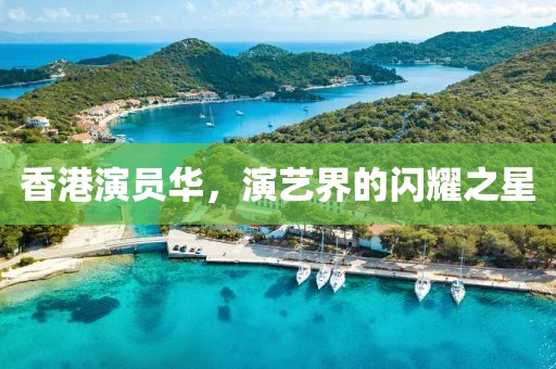 香港演員華，演藝界的閃耀之星