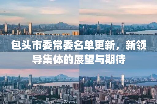 包頭市委常委名單更新，新領(lǐng)導(dǎo)集體的展望與期待