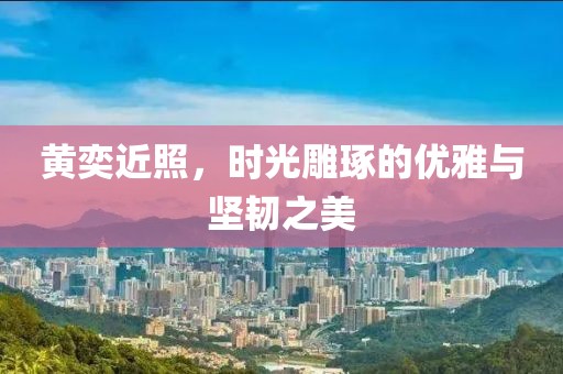 黃奕近照，時(shí)光雕琢的優(yōu)雅與堅(jiān)韌之美