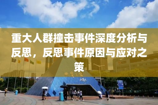 重大人群撞擊事件深度分析與反思，反思事件原因與應(yīng)對之策