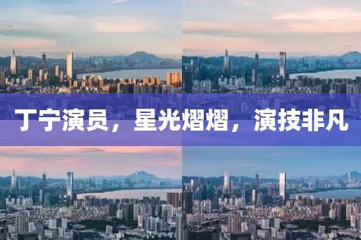 丁寧演員，星光熠熠，演技非凡