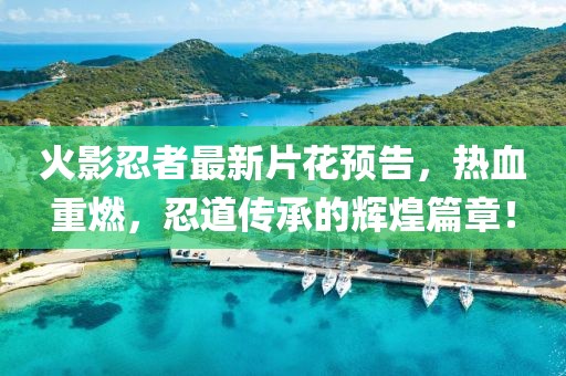 火影忍者最新片花預告，熱血重燃，忍道傳承的輝煌篇章！