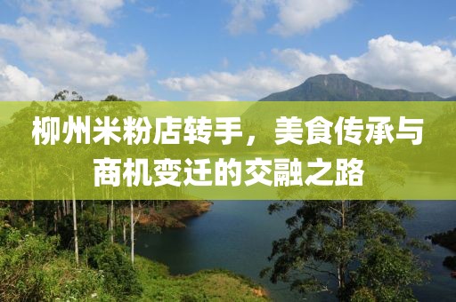 柳州米粉店轉(zhuǎn)手，美食傳承與商機(jī)變遷的交融之路