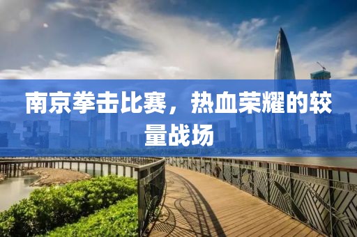 南京拳擊比賽，熱血榮耀的較量戰(zhàn)場