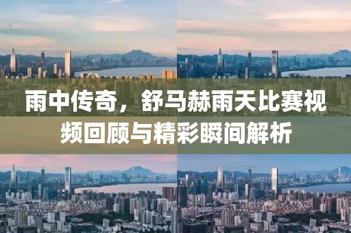 雨中傳奇，舒馬赫雨天比賽視頻回顧與精彩瞬間解析