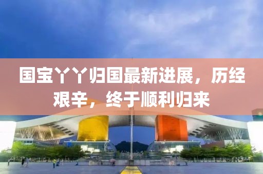 國寶丫丫歸國最新進(jìn)展，歷經(jīng)艱辛，終于順利歸來