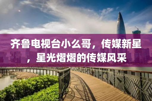 齊魯電視臺小么哥，傳媒新星，星光熠熠的傳媒風采