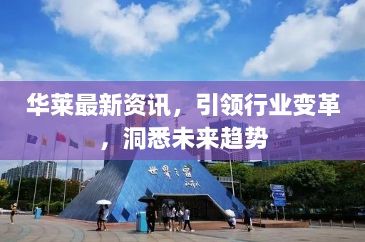 華萊最新資訊，引領(lǐng)行業(yè)變革，洞悉未來趨勢