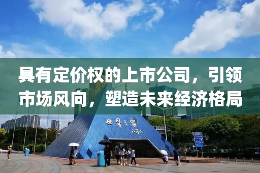 具有定價(jià)權(quán)的上市公司，引領(lǐng)市場(chǎng)風(fēng)向，塑造未來經(jīng)濟(jì)格局