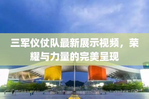 三軍儀仗隊最新展示視頻，榮耀與力量的完美呈現(xiàn)