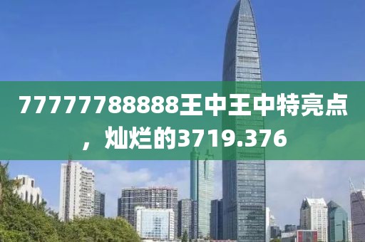 77777788888王中王中特亮點(diǎn)，燦爛的3719.376
