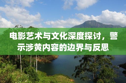 電影藝術(shù)與文化深度探討，警示涉黃內(nèi)容的邊界與反思