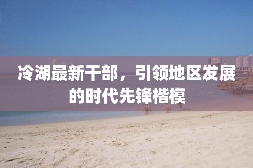 冷湖最新干部，引領(lǐng)地區(qū)發(fā)展的時(shí)代先鋒楷模