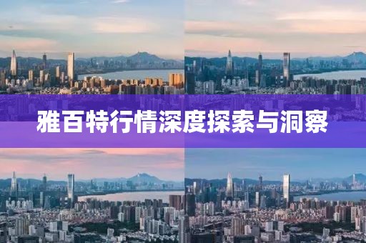 雅百特行情深度探索與洞察