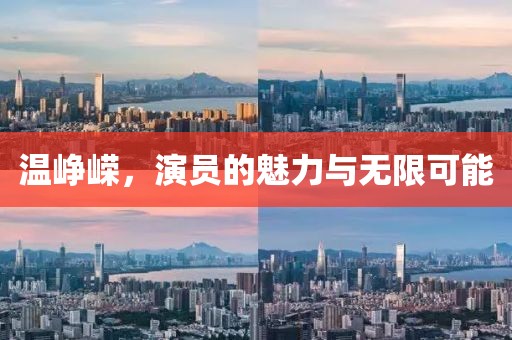 溫崢嶸，演員的魅力與無限可能