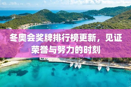 冬奧會獎牌排行榜更新，見證榮譽與努力的時刻