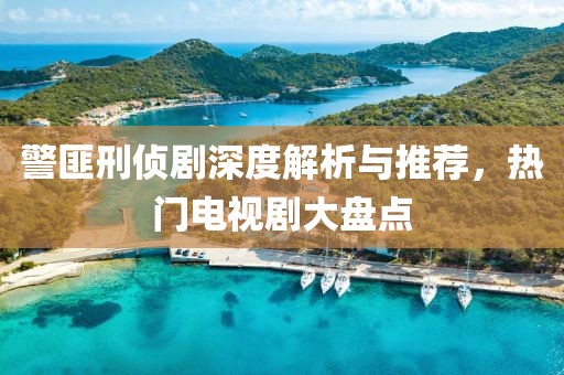 警匪刑偵劇深度解析與推薦，熱門電視劇大盤點