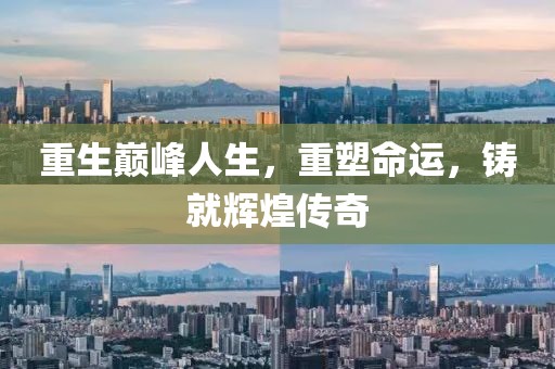 重生巔峰人生，重塑命運(yùn)，鑄就輝煌傳奇