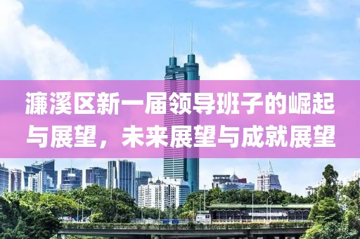 濂溪區(qū)新一屆領導班子的崛起與展望，未來展望與成就展望