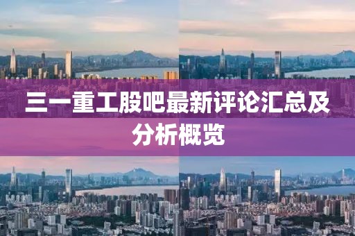 三一重工股吧最新評論匯總及分析概覽