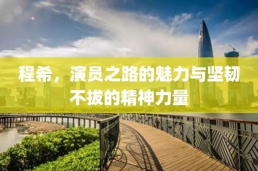 程希，演員之路的魅力與堅(jiān)韌不拔的精神力量