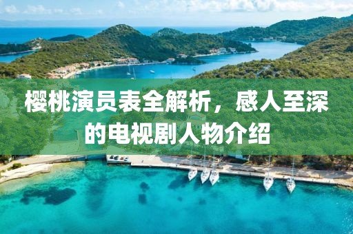 櫻桃演員表全解析，感人至深的電視劇人物介紹