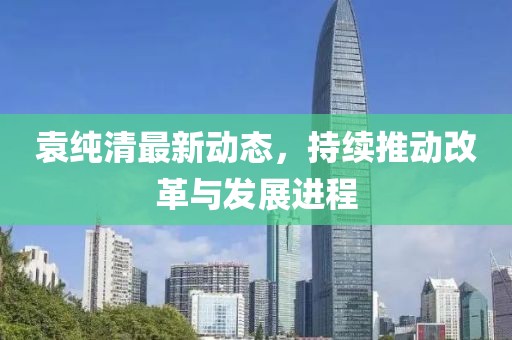袁純清最新動態(tài)，持續(xù)推動改革與發(fā)展進(jìn)程