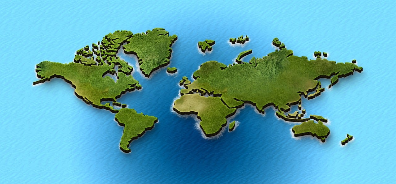 世界地圖最新版，揭示全球地理新面貌的寶藏指南